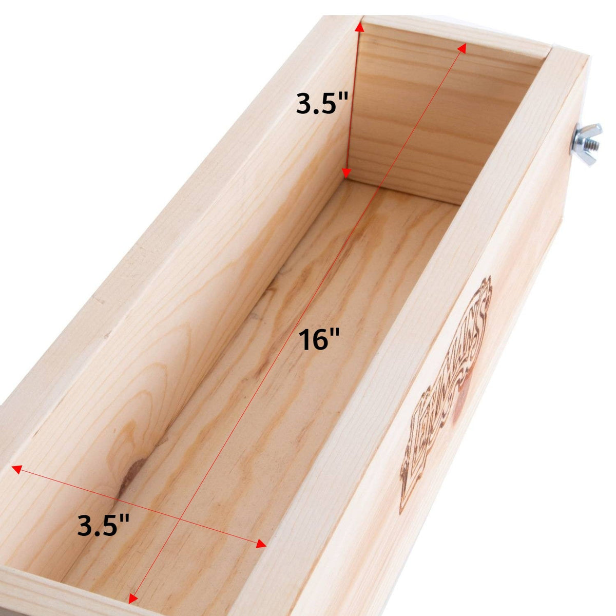 Lehman's Soap Loaf Mold - Wooden