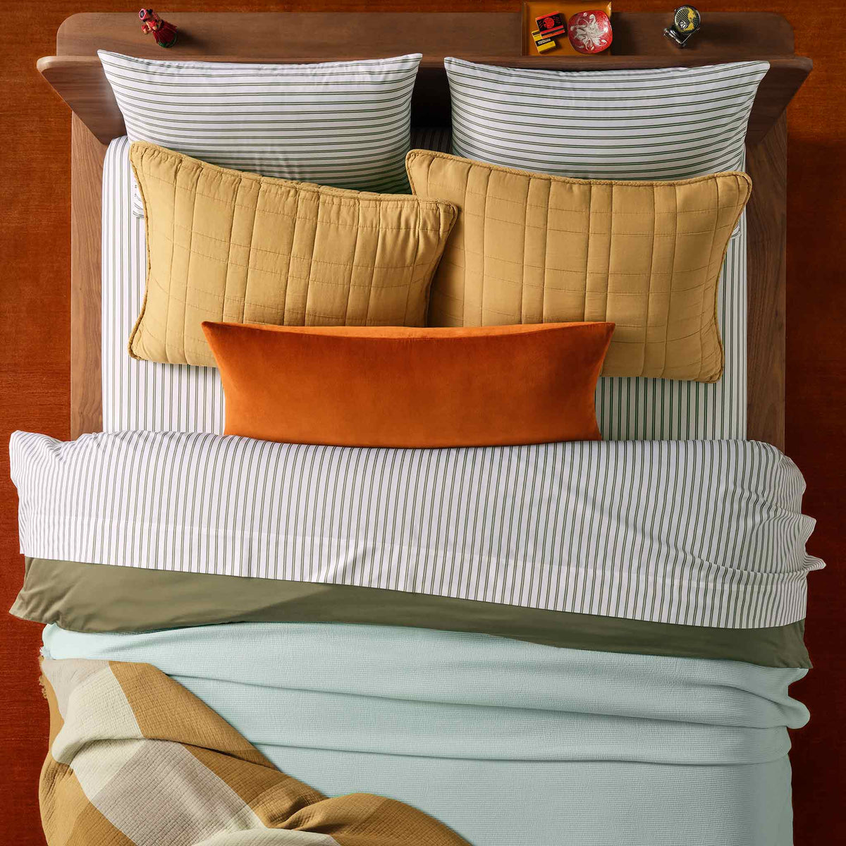 Cotton Velvet Lumbar Pillow Cover - Last Call
