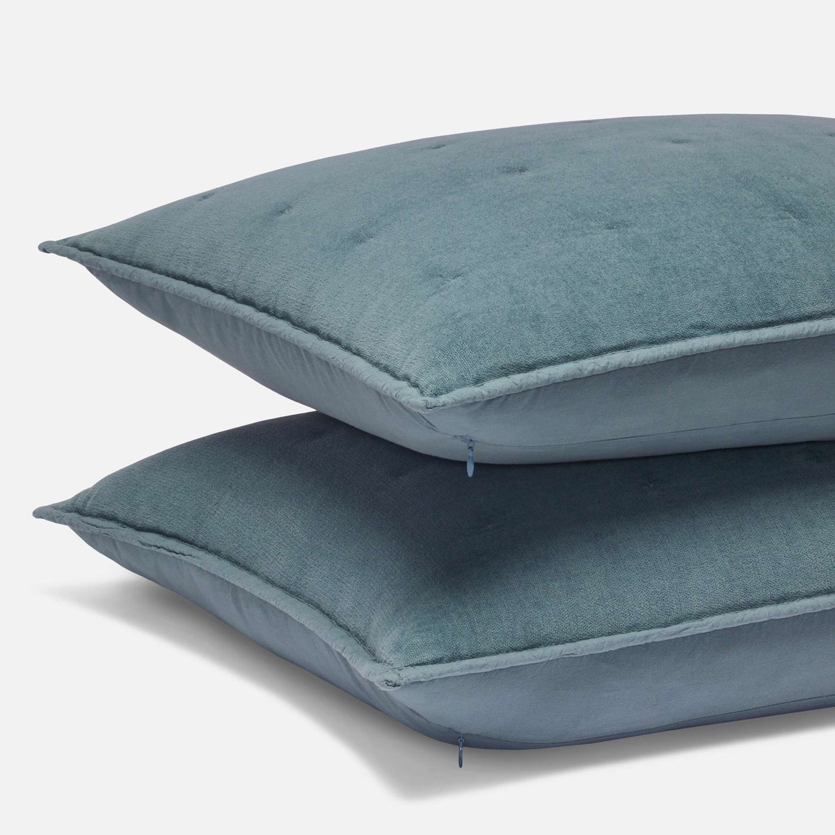 Washed Velvet Sham Set