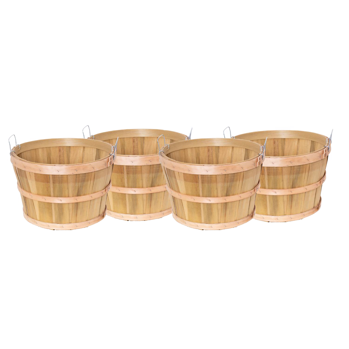 Old-Time Poplar Half Bushel Baskets