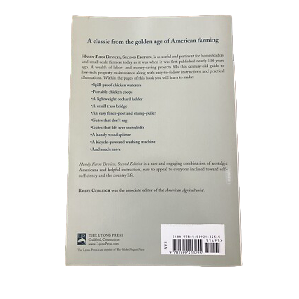 Handy Farm Devices and How to Make Them Book