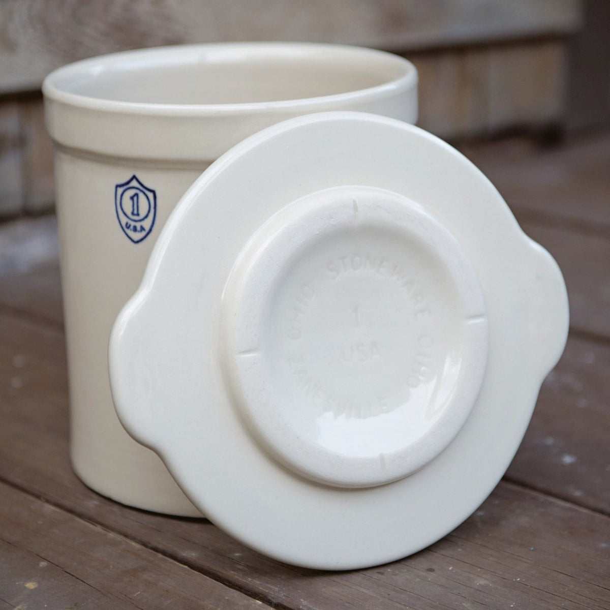 Cover for Stoneware Crocks - Choice of Size