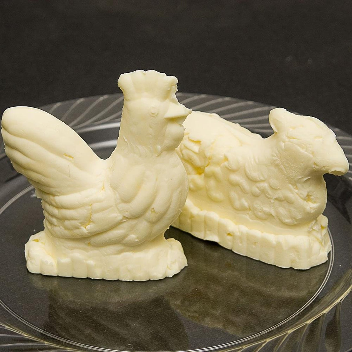 2-Piece German Butter Mold - Rooster