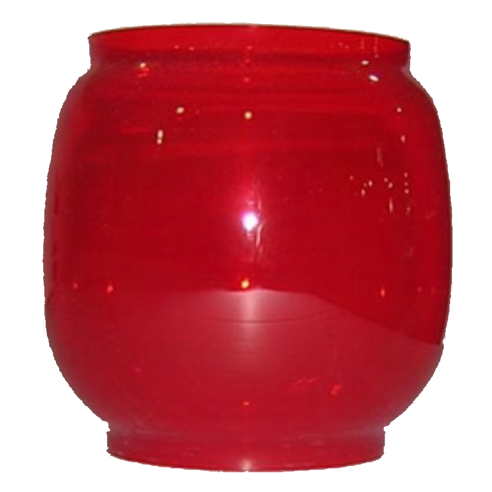 Red Globe for Dietz Lil' Wizard Oil Lanterns