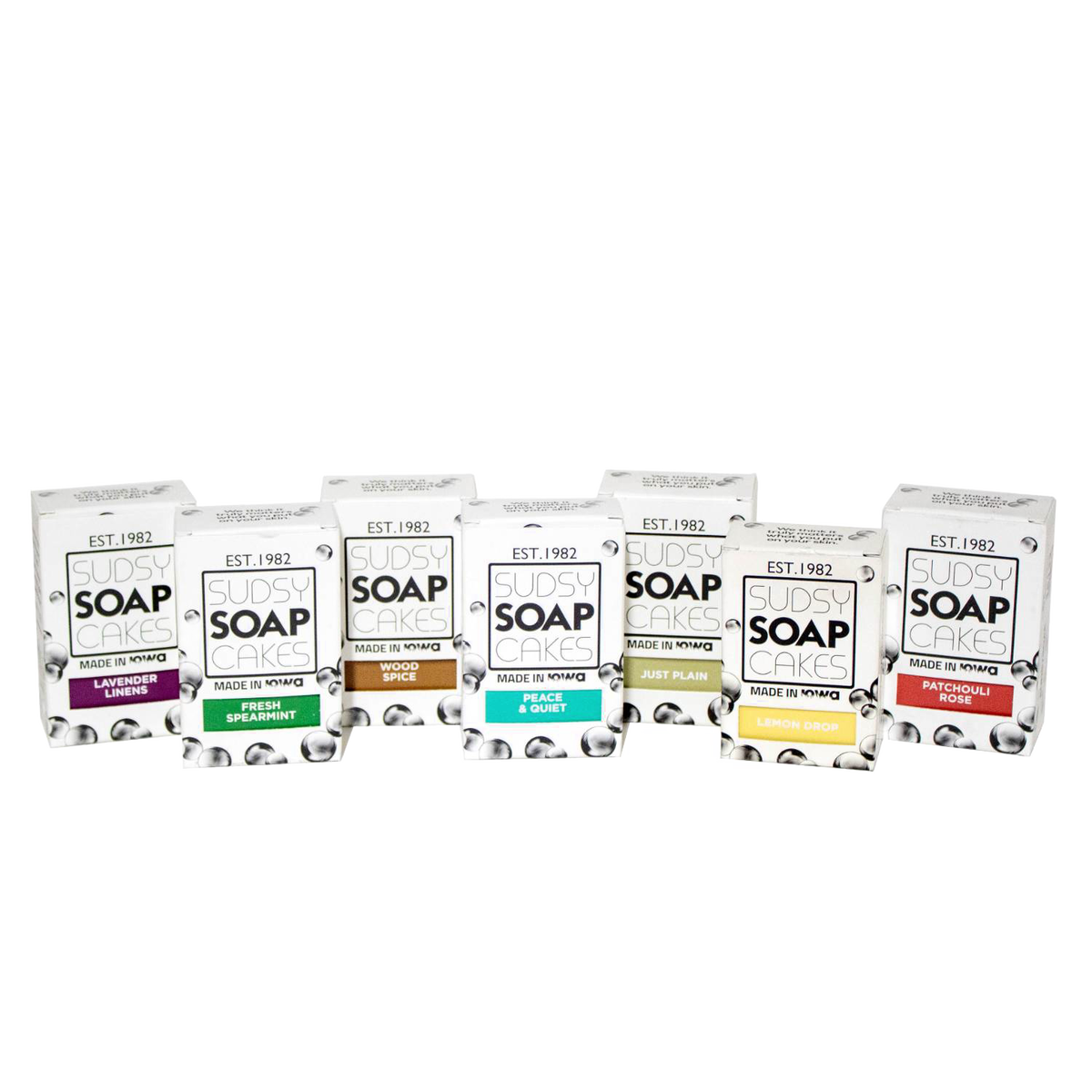 Sudsy Soapcakes Natural Variety Pack