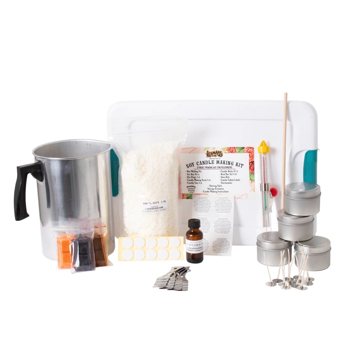 Lehman's Soy Candle Making Kit for Beginners