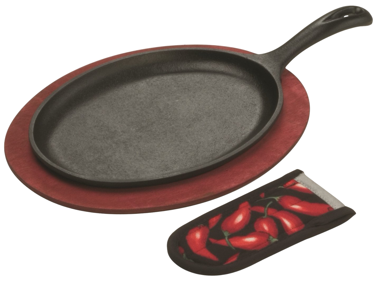 Lodge Cast Iron Fajita Set