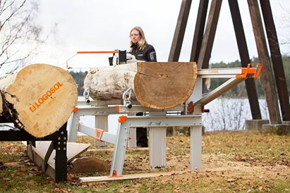 LOGOSOL F2+ Chain Sawmill (13' 1-1/2" With Two Log Lifts)