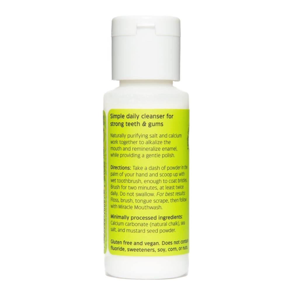Uncle Harry's Natural Tooth Powder - 2 oz