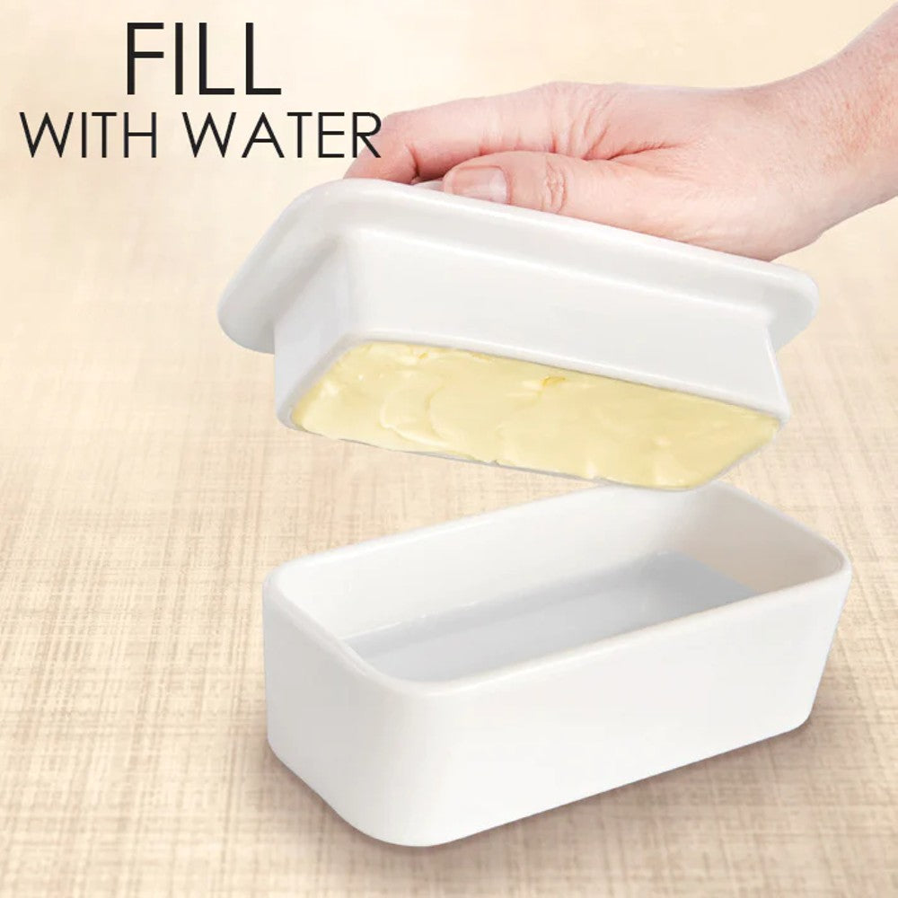 Ceramic Butter Keeper for Full-Stick Butter