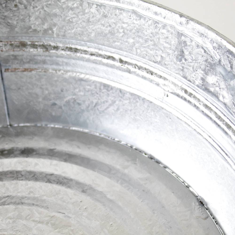 Steel Low Flat Tub - 3 Gal
