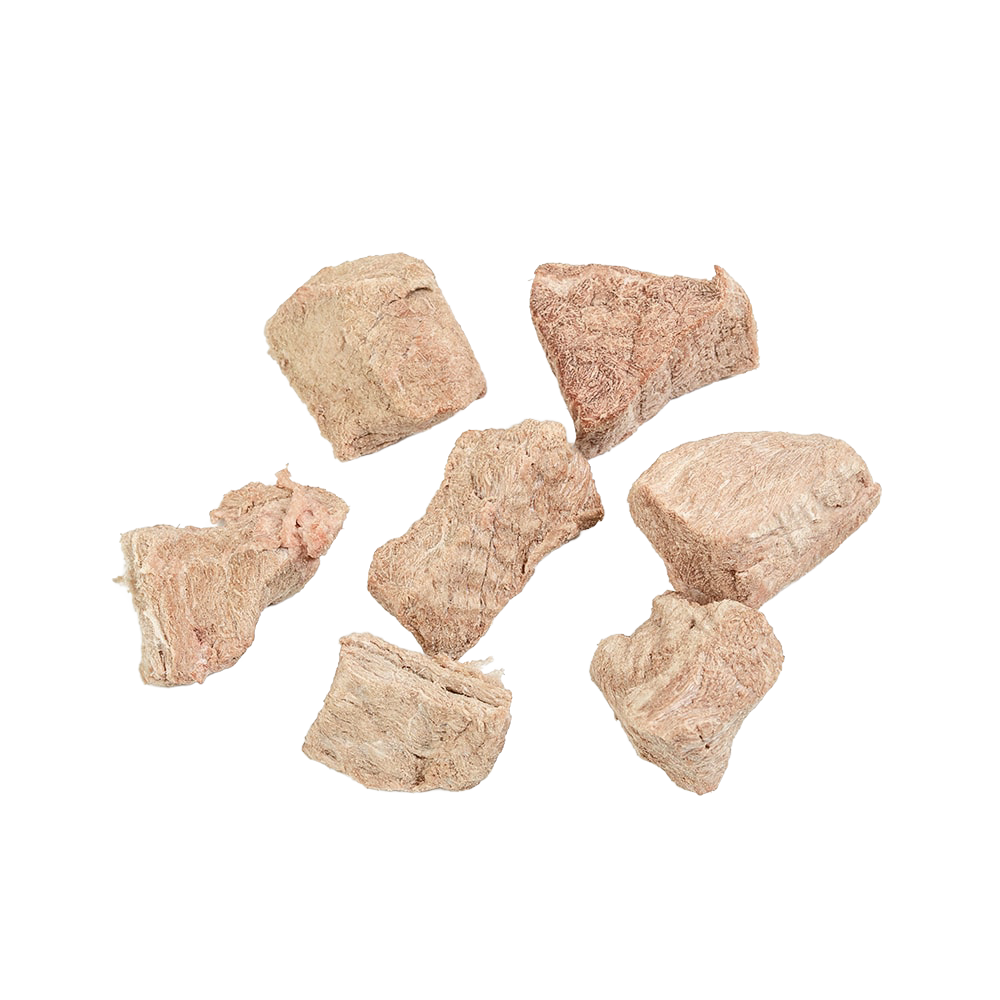 Freeze-Dried Top Round Beef Cubes