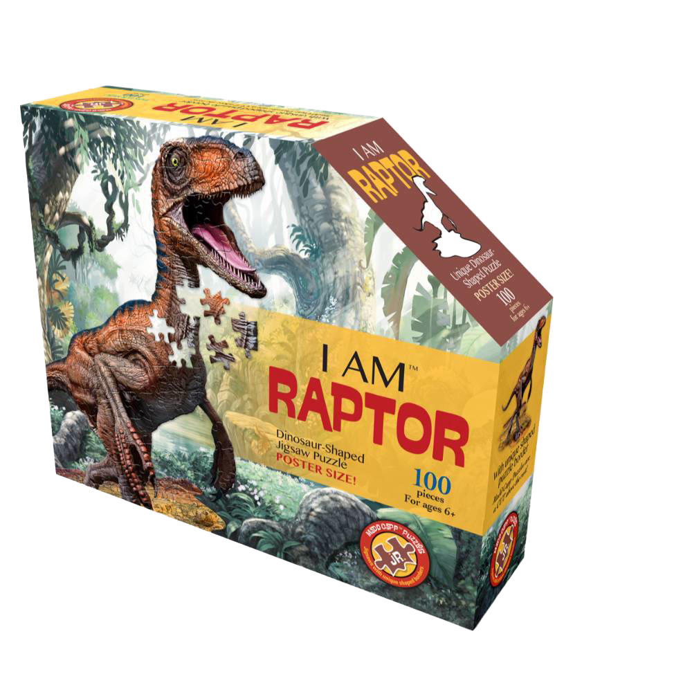 Shaped Jigsaw Puzzle - Raptor - 100pcs