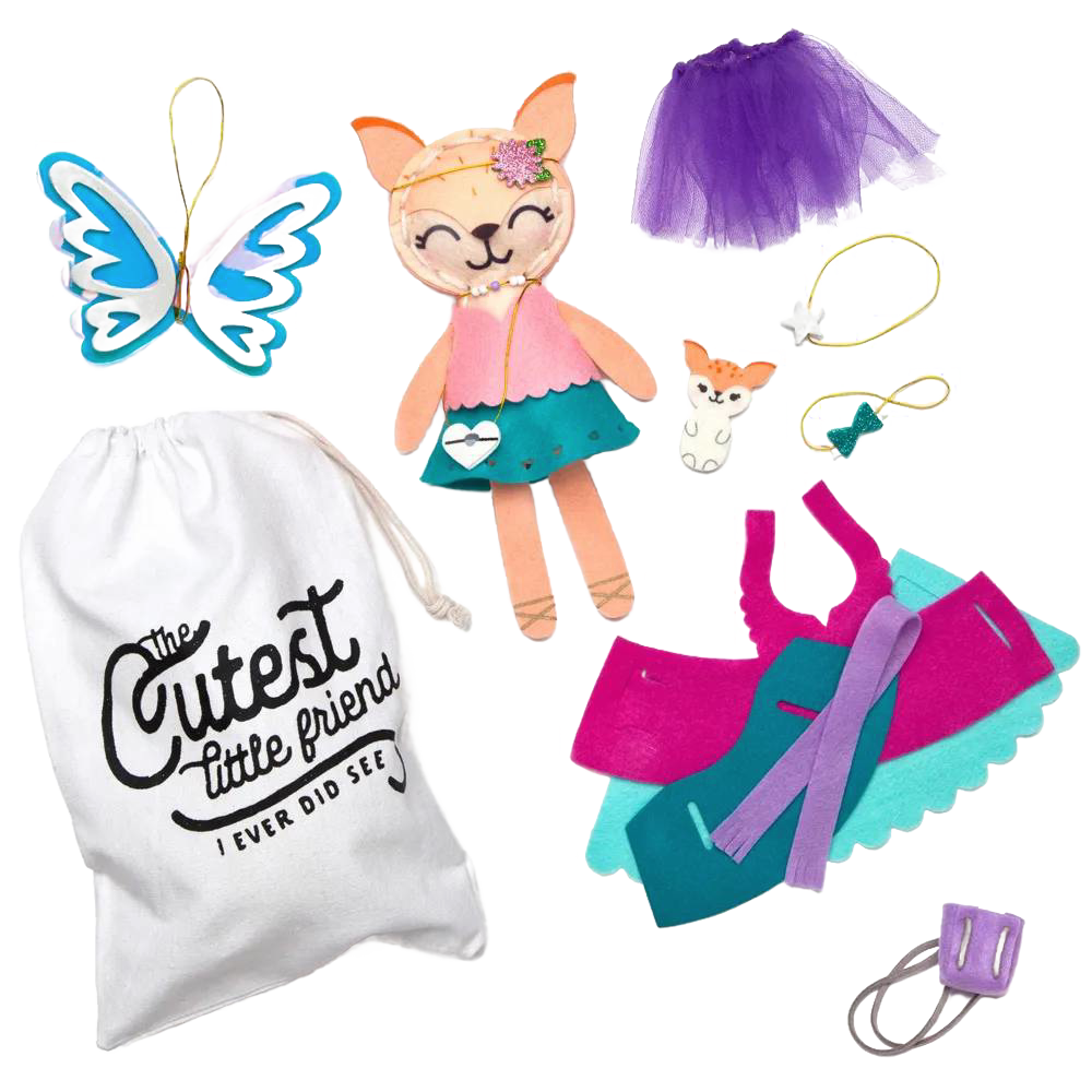 Make a Fox Friend Craft Kit for Kids