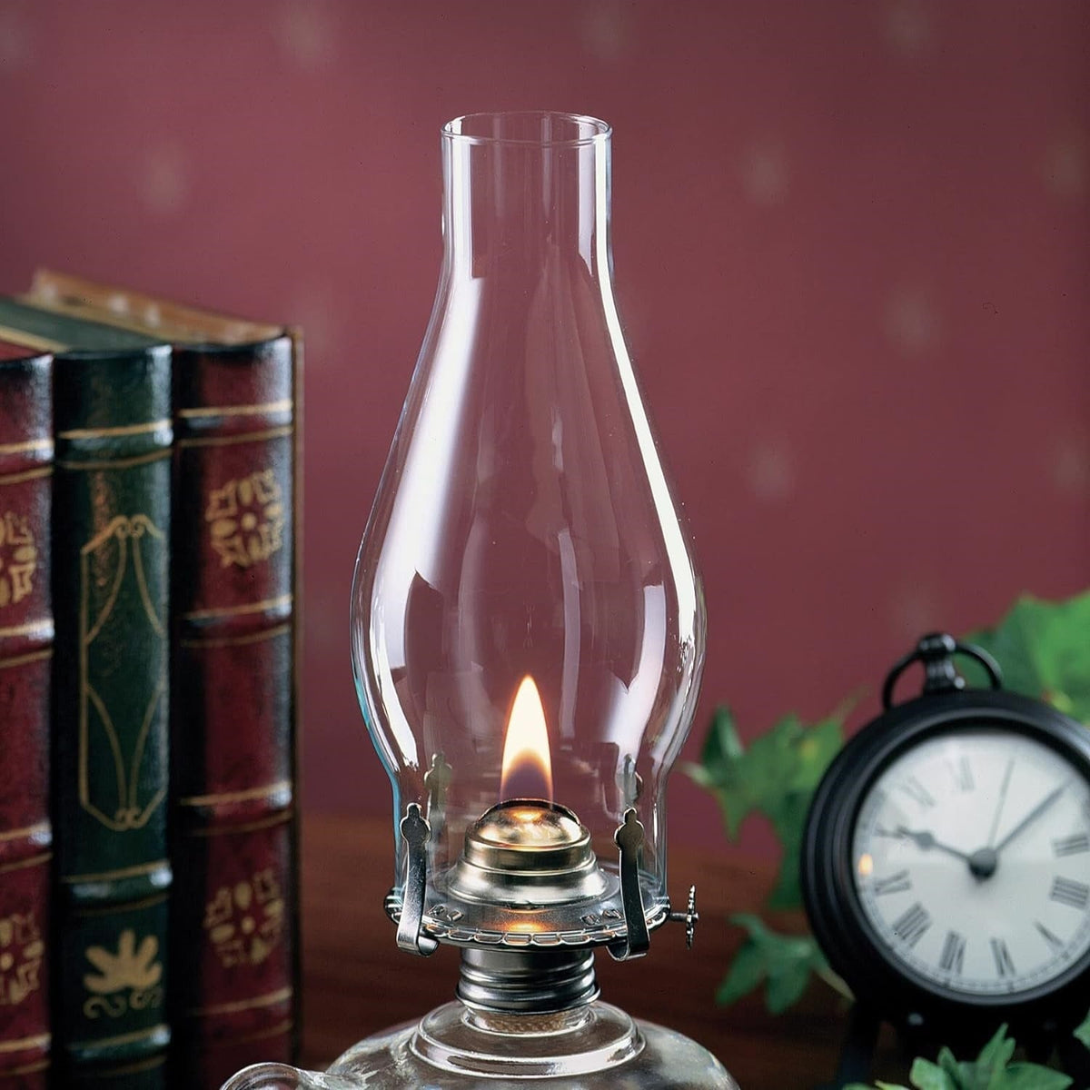 Chamber Oil Lamp Chimney - 2-5/8" Base