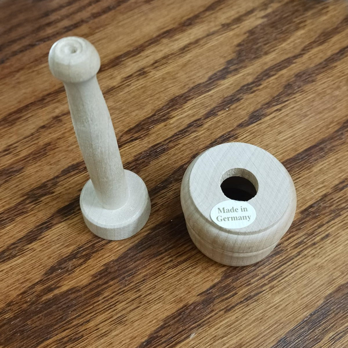 Small Carved Butter Mold from Germany