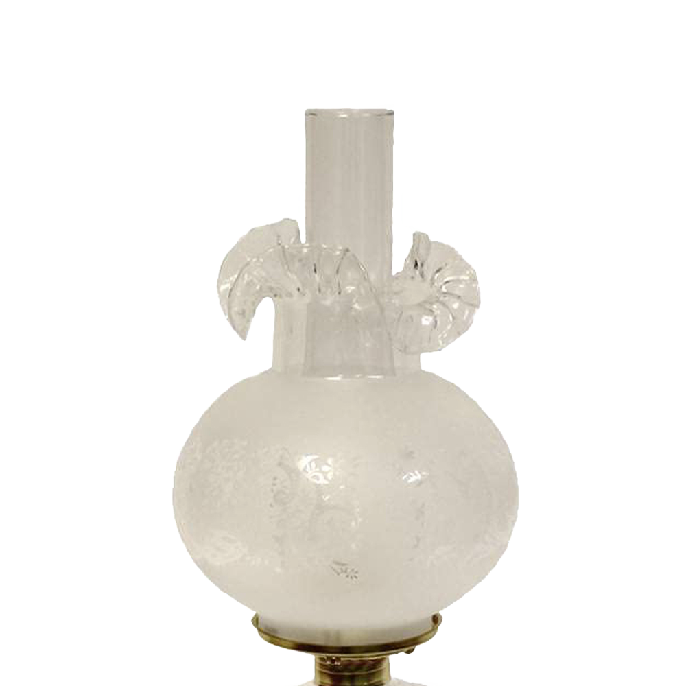 22" Princess Feather Oil Lamps