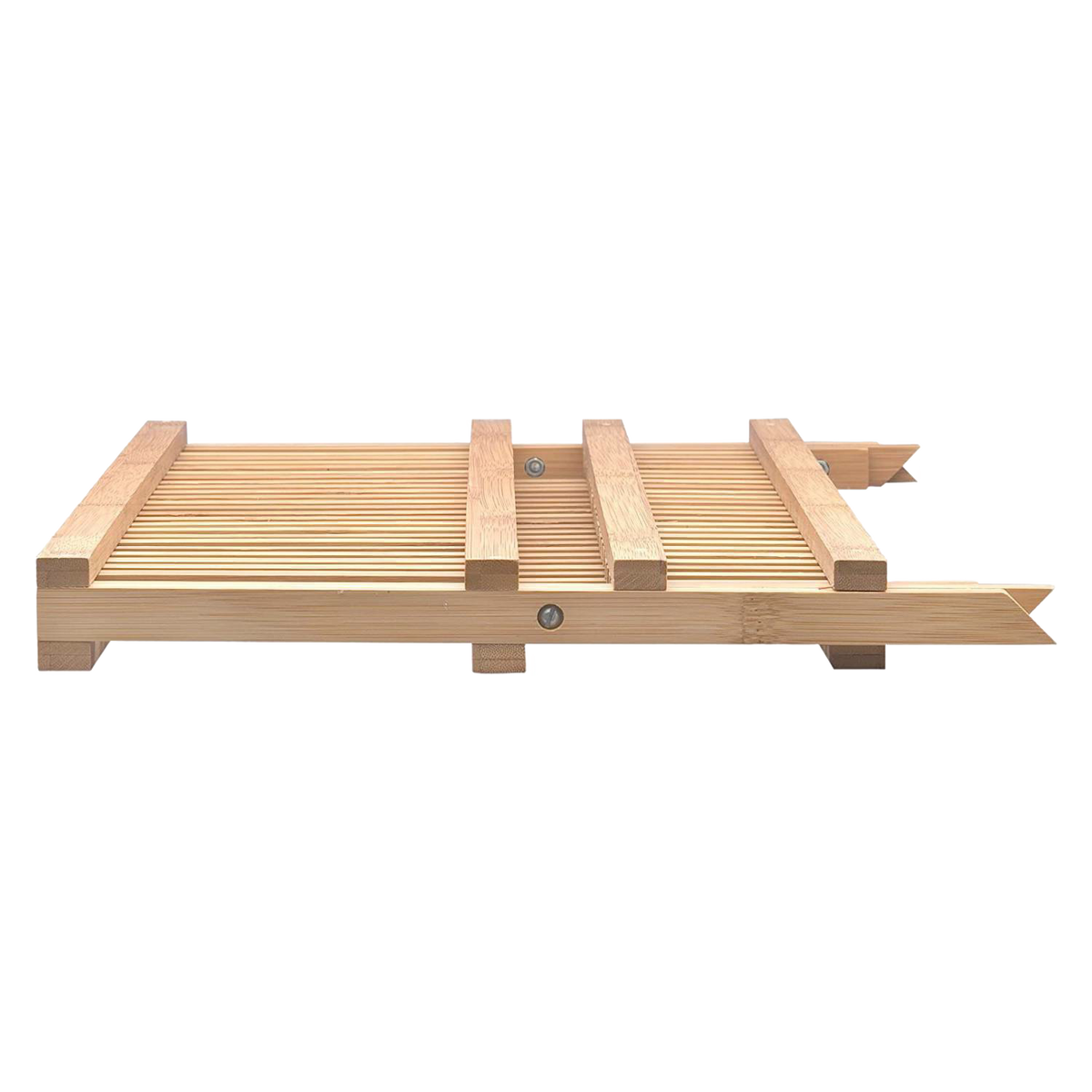 Bamboo Foldable Dish Drying Rack