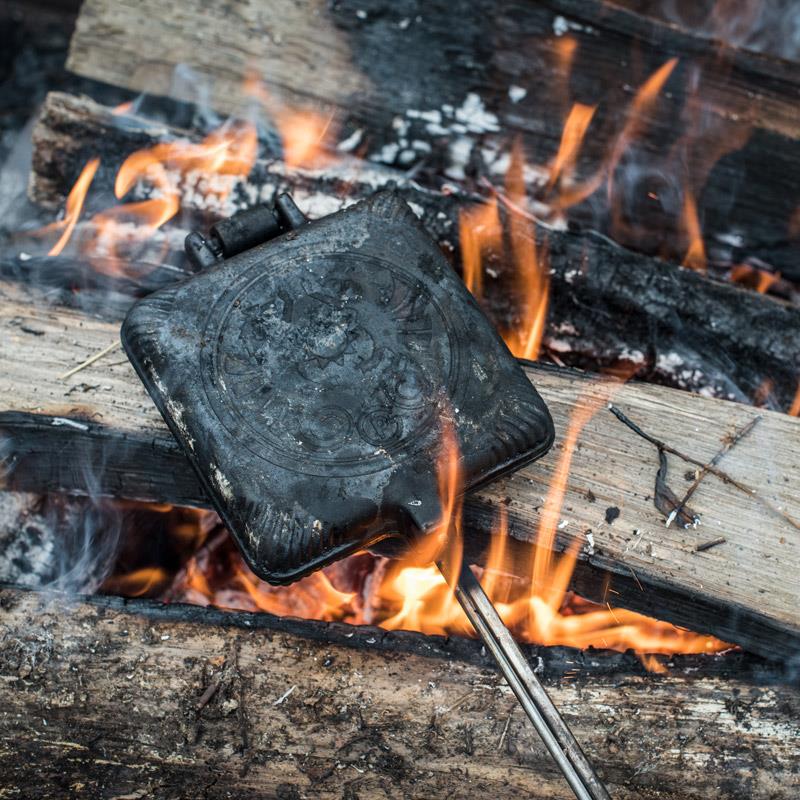 Petromax Cast Iron Sandwich Iron