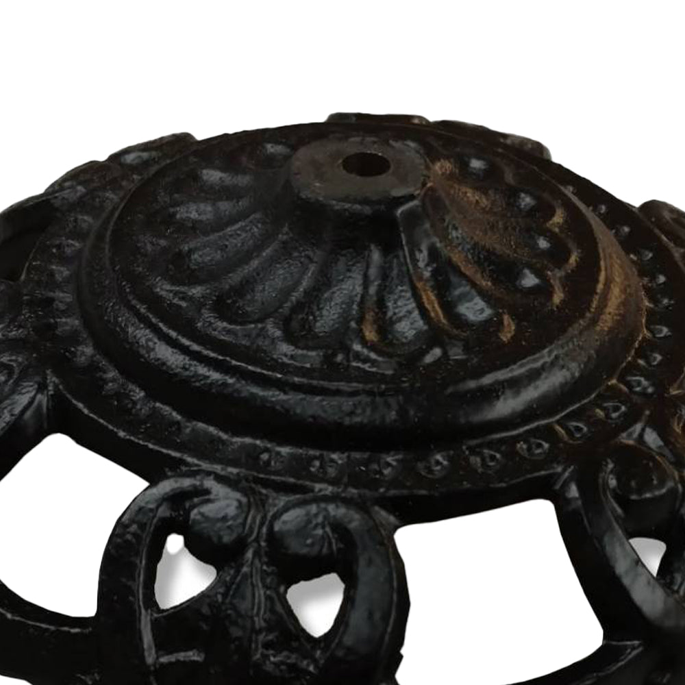 Cast Iron Oil Lamp Bracket Bowl