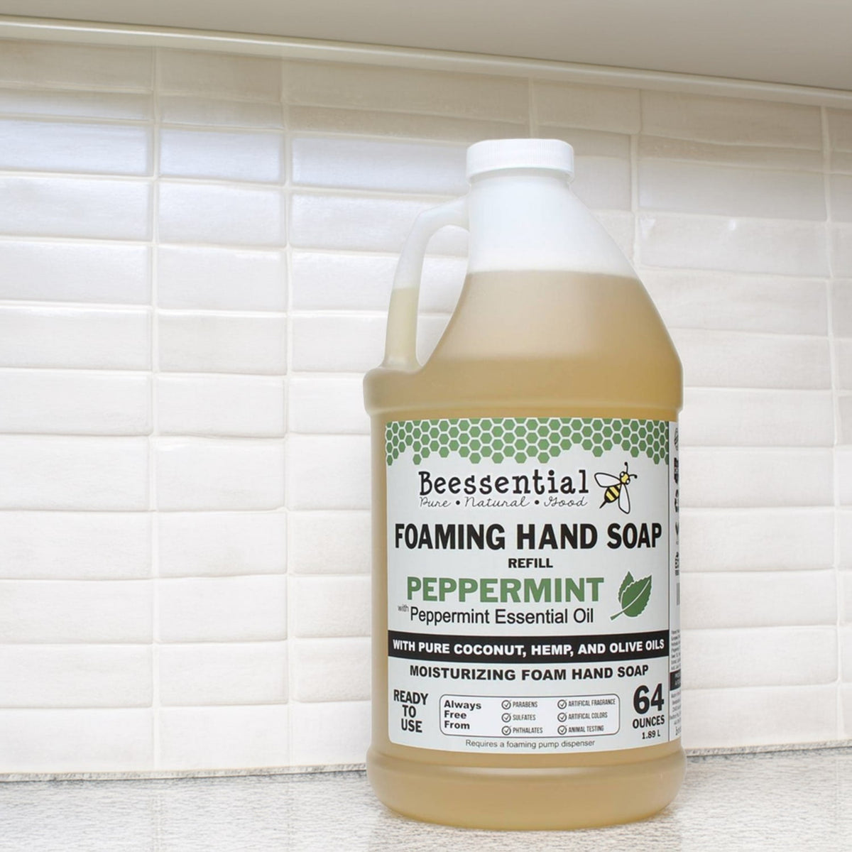 Beessential Foaming Hand Soap Refill - 64 oz