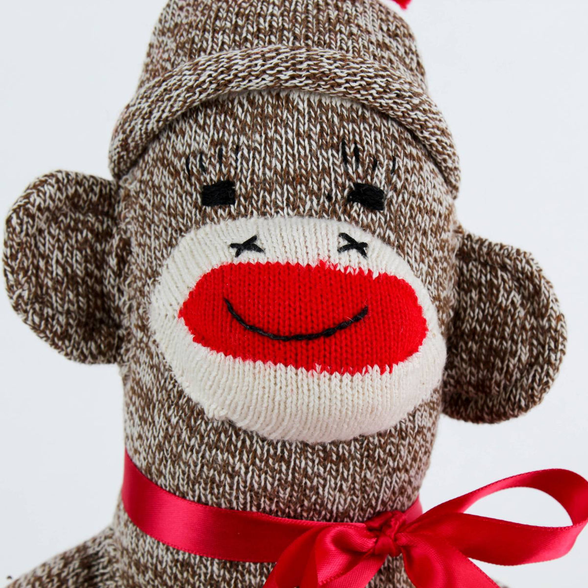 Hand-Sewn Sock Monkey