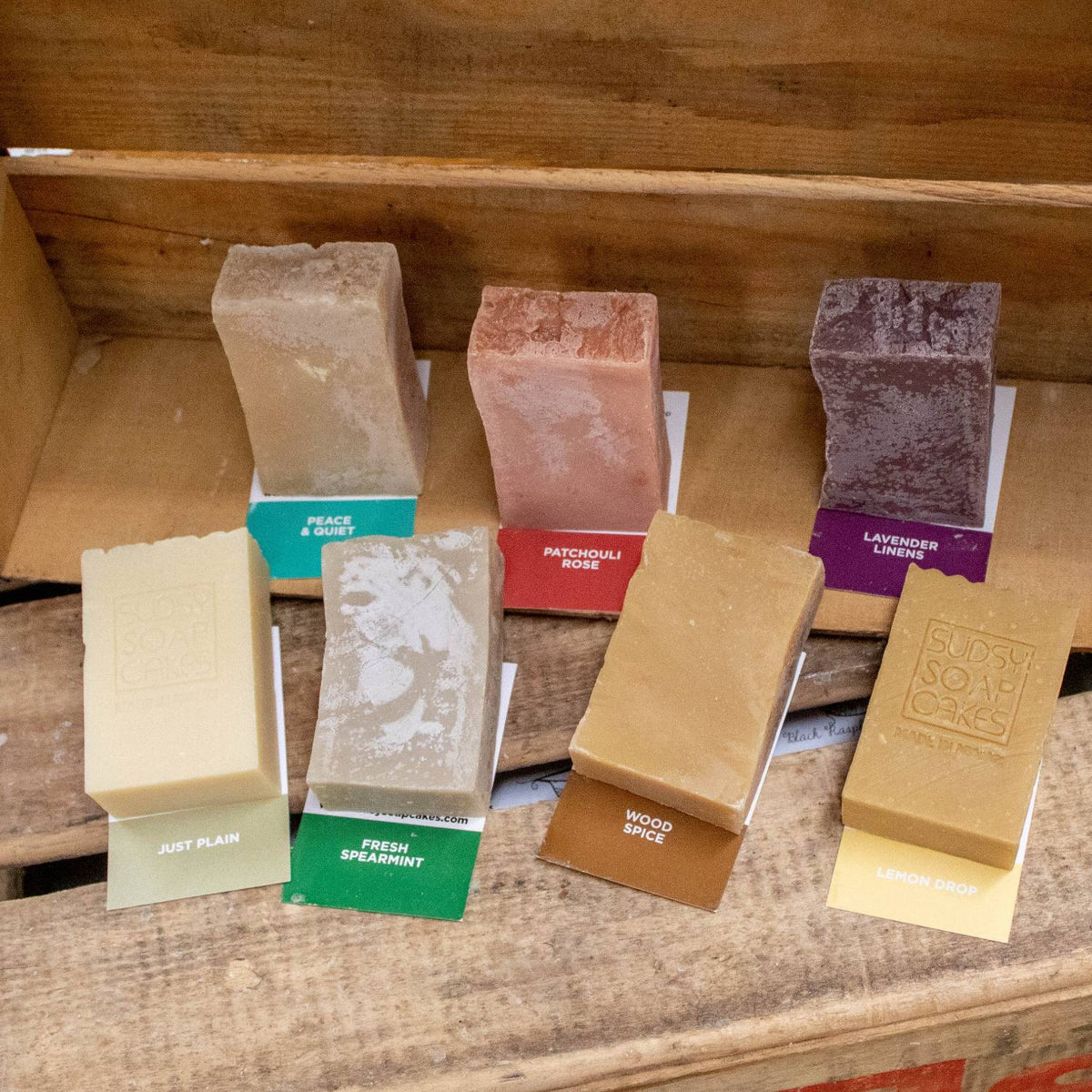 Sudsy Soapcakes Natural Variety Pack