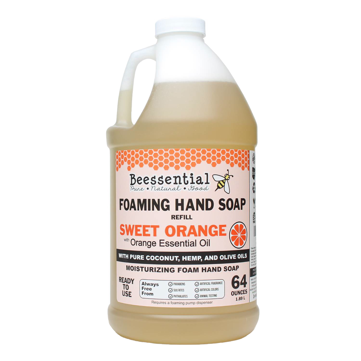 Beessential Foaming Hand Soap Refill - 64 oz