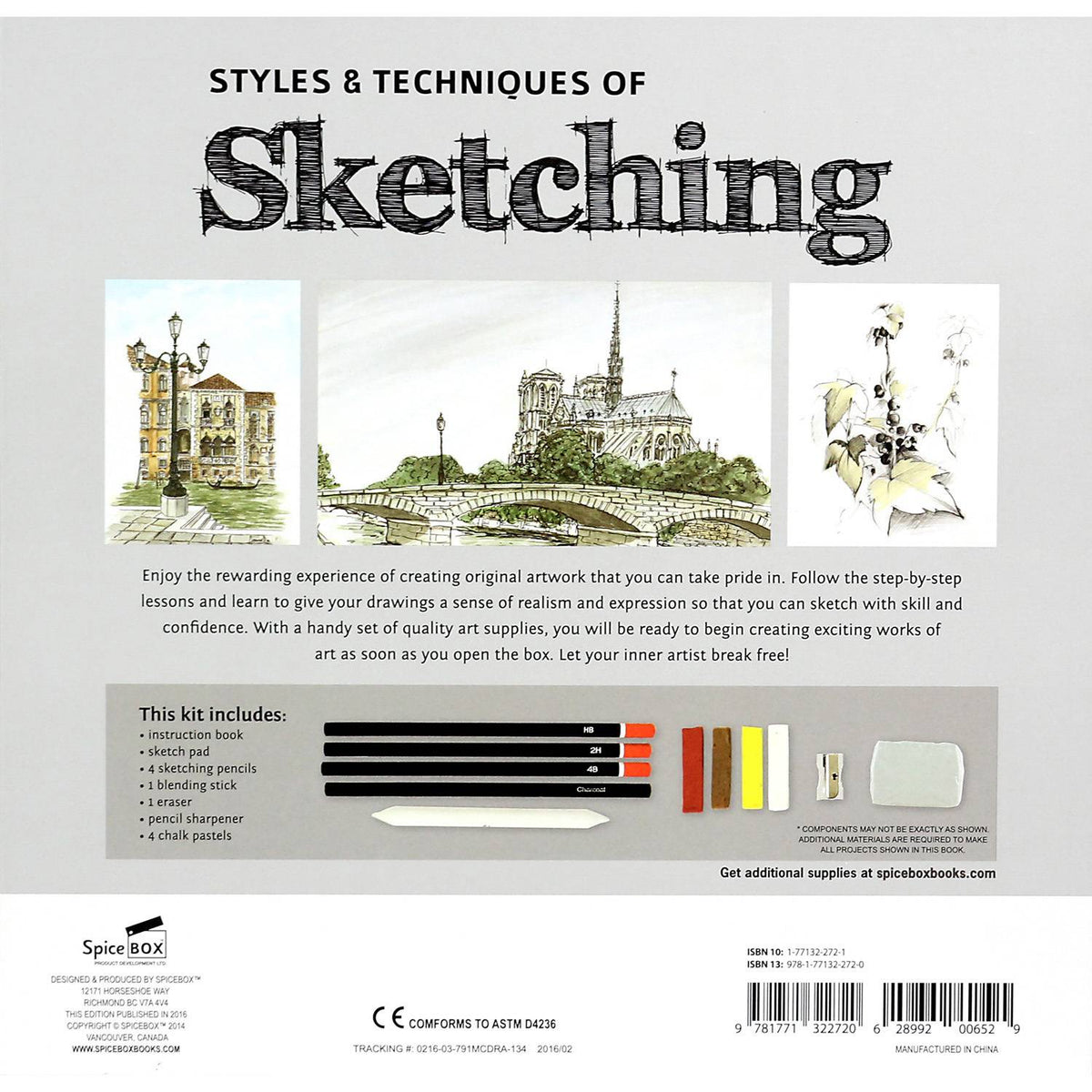 SpiceBox Masterclass Sketching Set