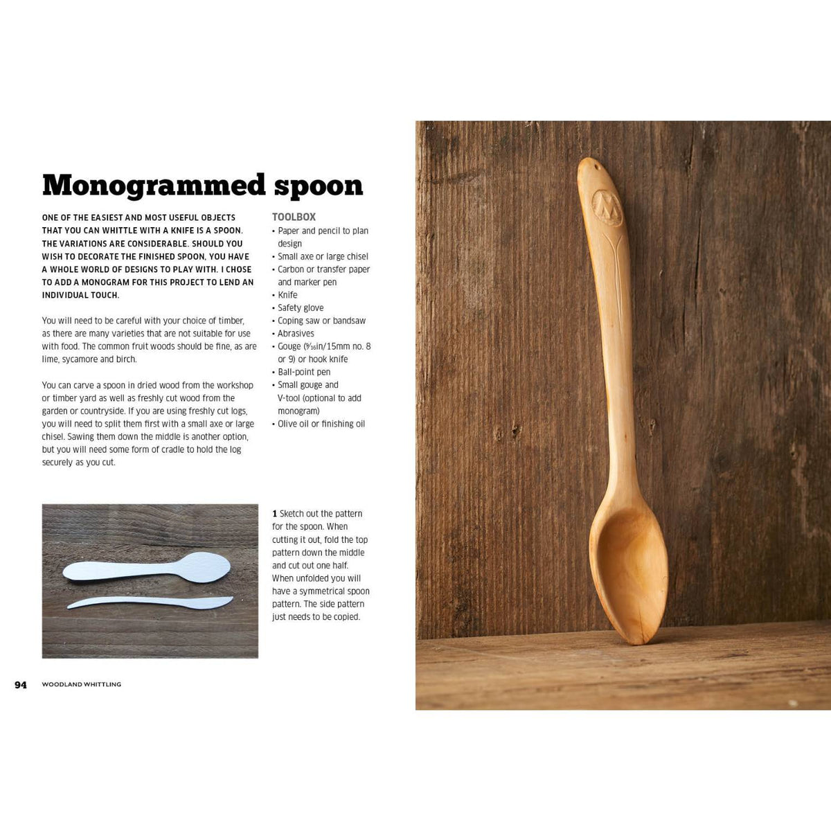 Woodland Whittling Book