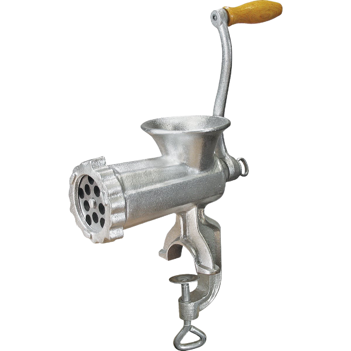 #10 Clamp-On Manual Meat Grinder