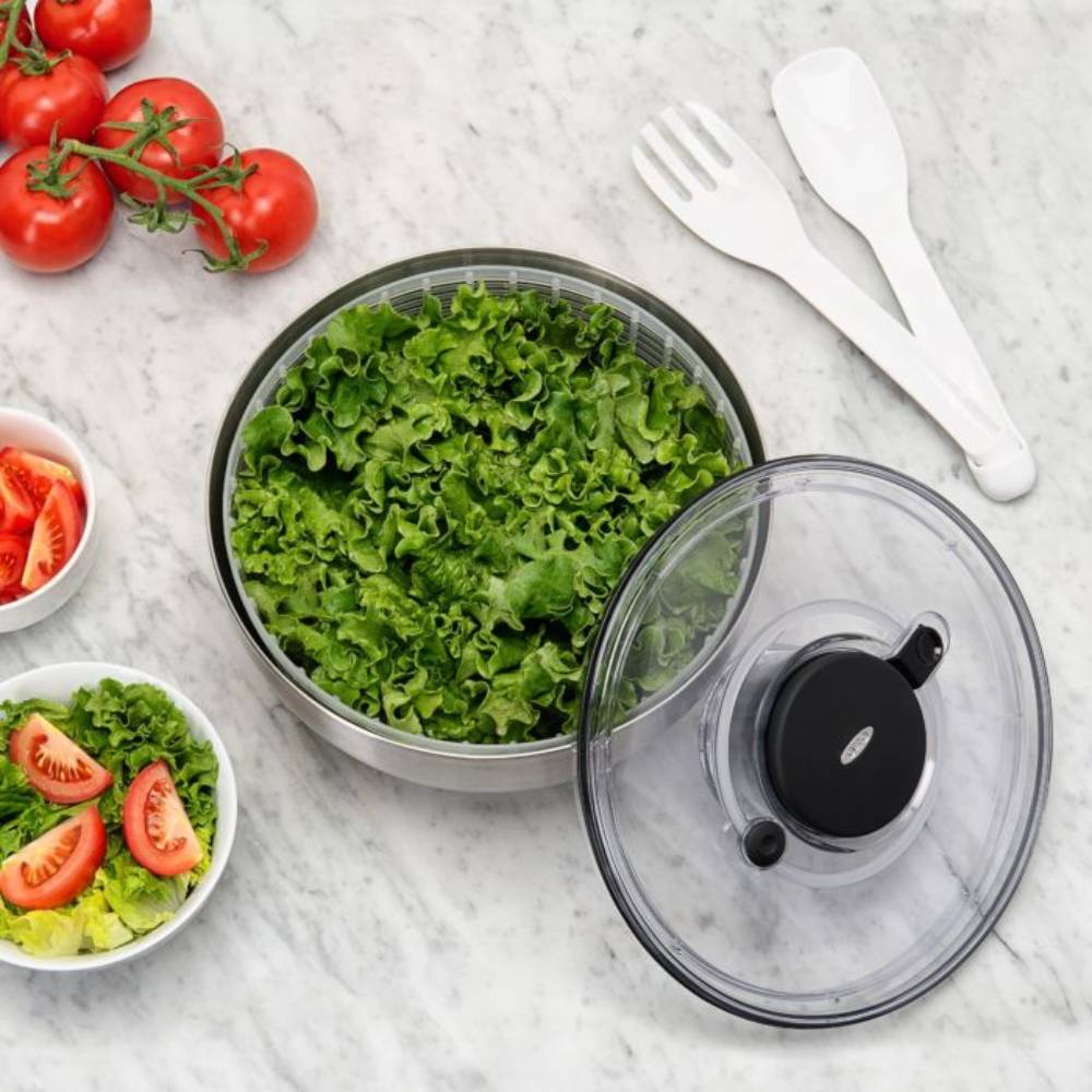 OXO Stainless Steel Salad Spinner
