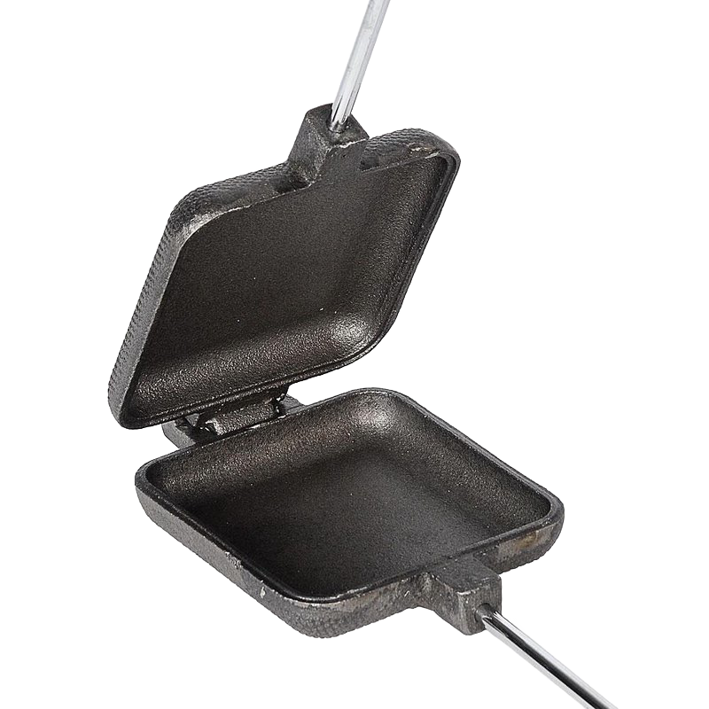 Cast Iron Square Pie Iron