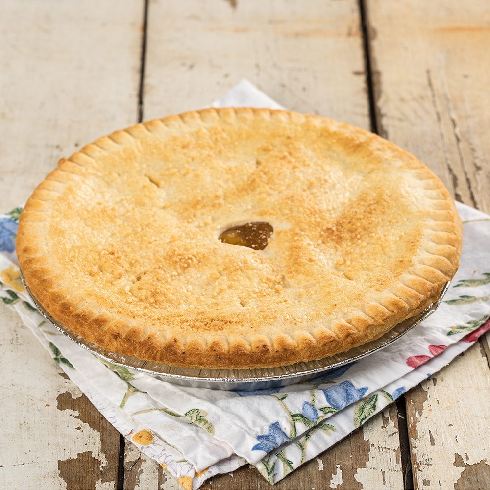 Freshly Baked Peach Pie