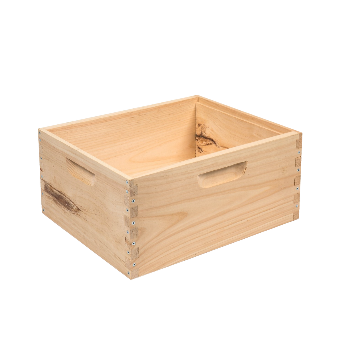 10-Frame Deep Bee Box - Assembled/Wooden