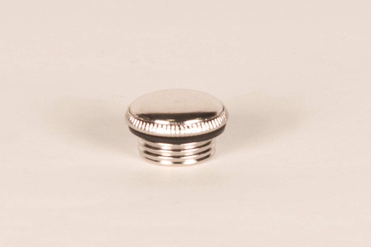 Aladdin Oil Lamp Filler Plug - Nickel Plated