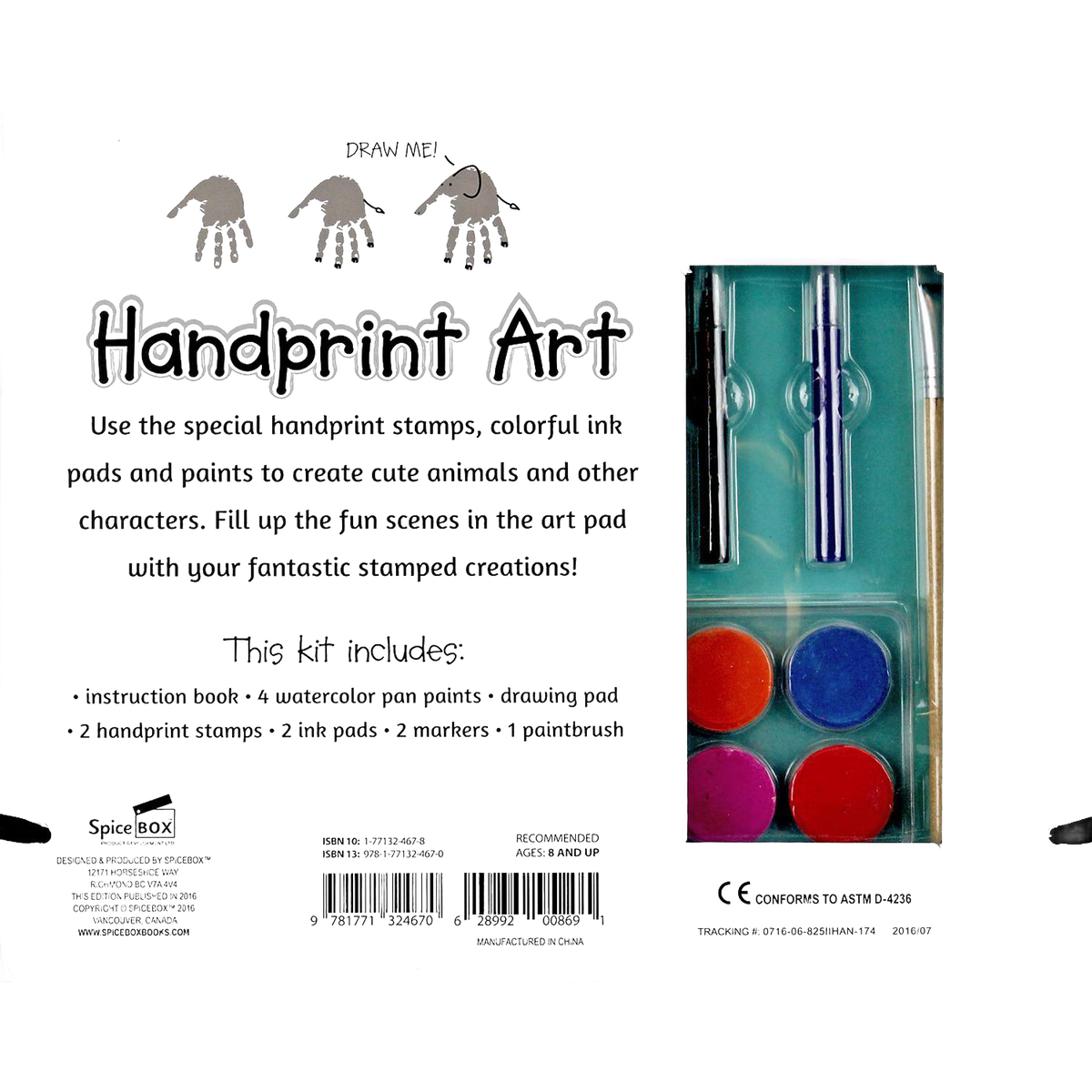 SpiceBox Handprint Art Kit