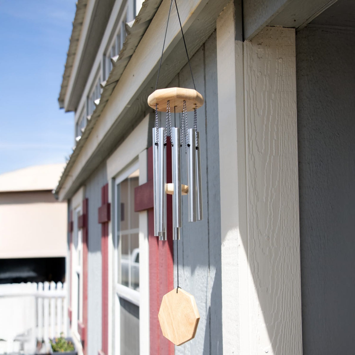 Hand-Tuned Windchime with Octagon Windcatcher - 21"
