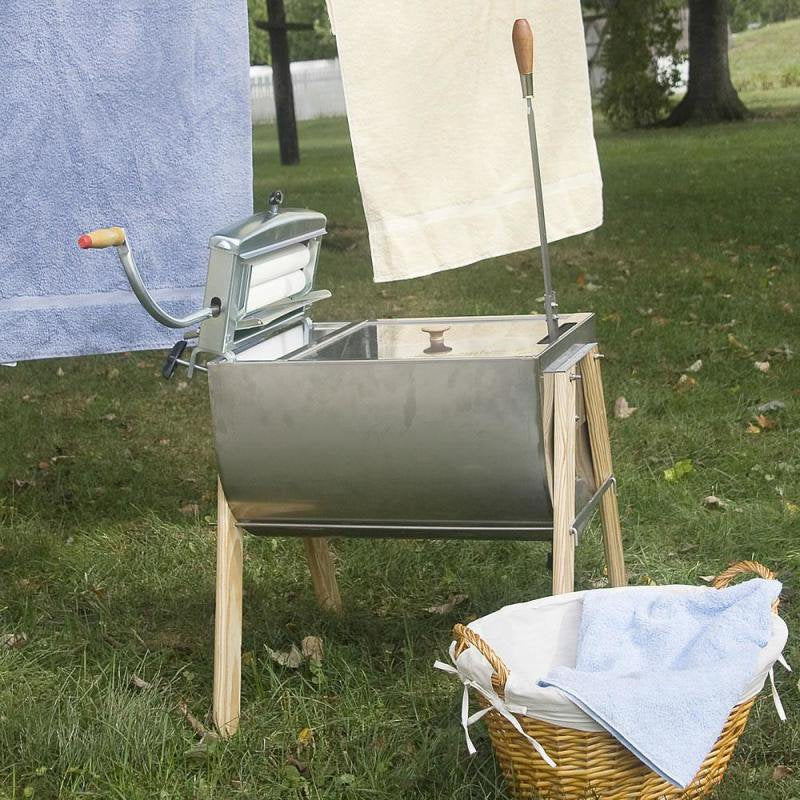 Lehman's Own Laundry Hand Washer with Laundry Wringer