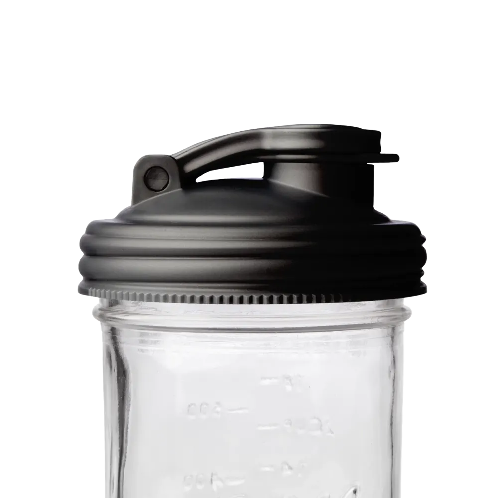 reCAP Mason Jar Pour Lid with Carry Loop - Wide Mouth