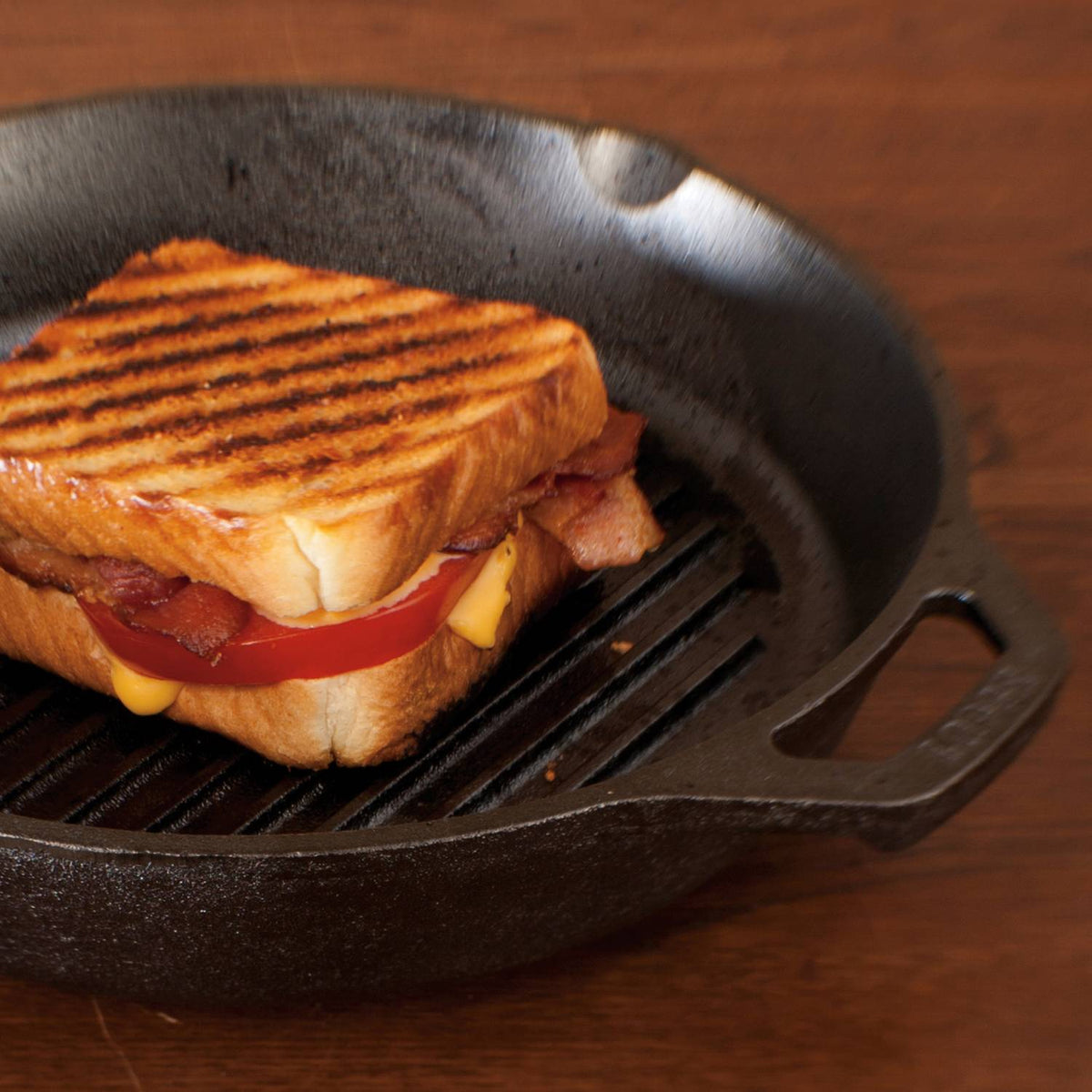 Lodge Cast Iron Grill Pan - 10.25"