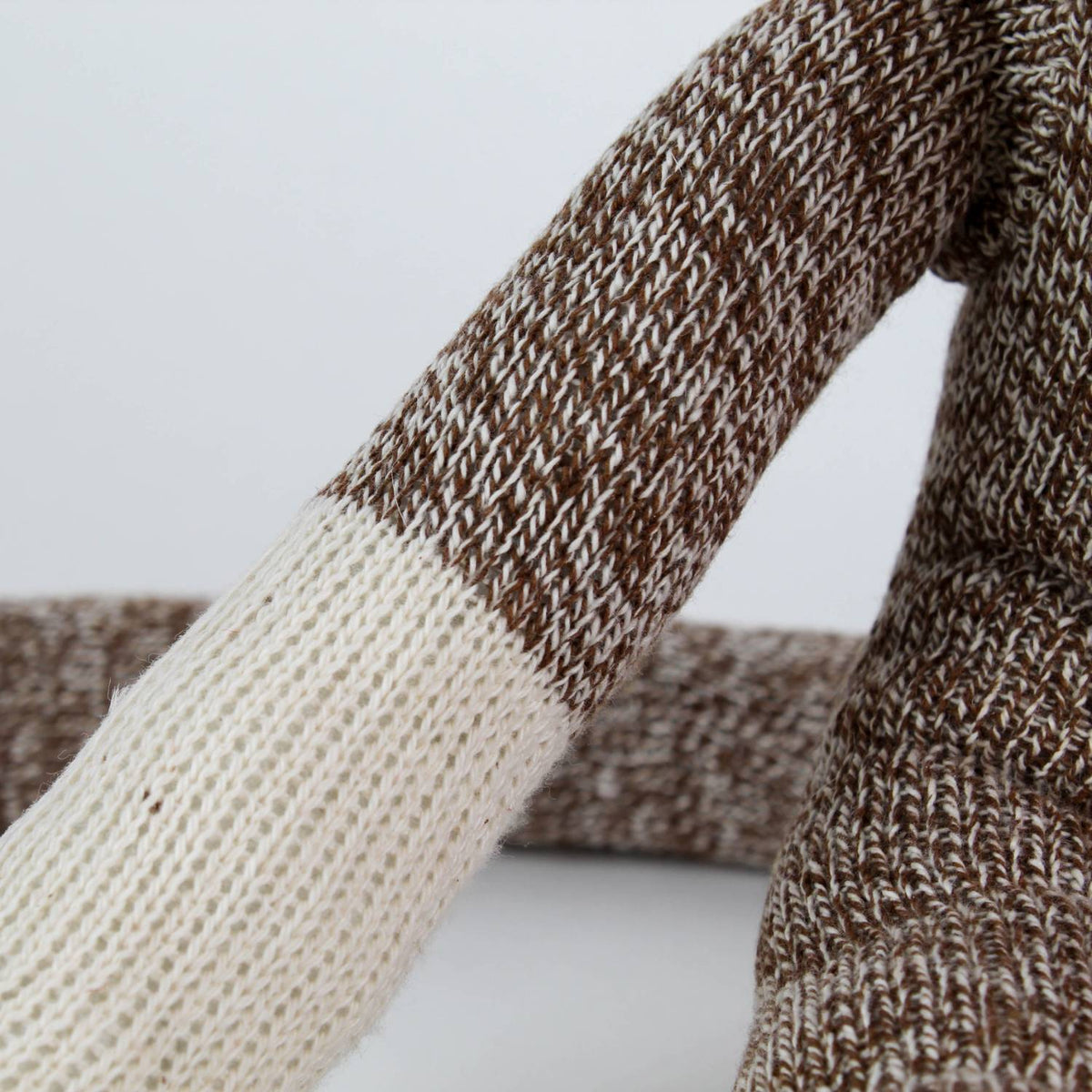 Hand-Sewn Sock Monkey