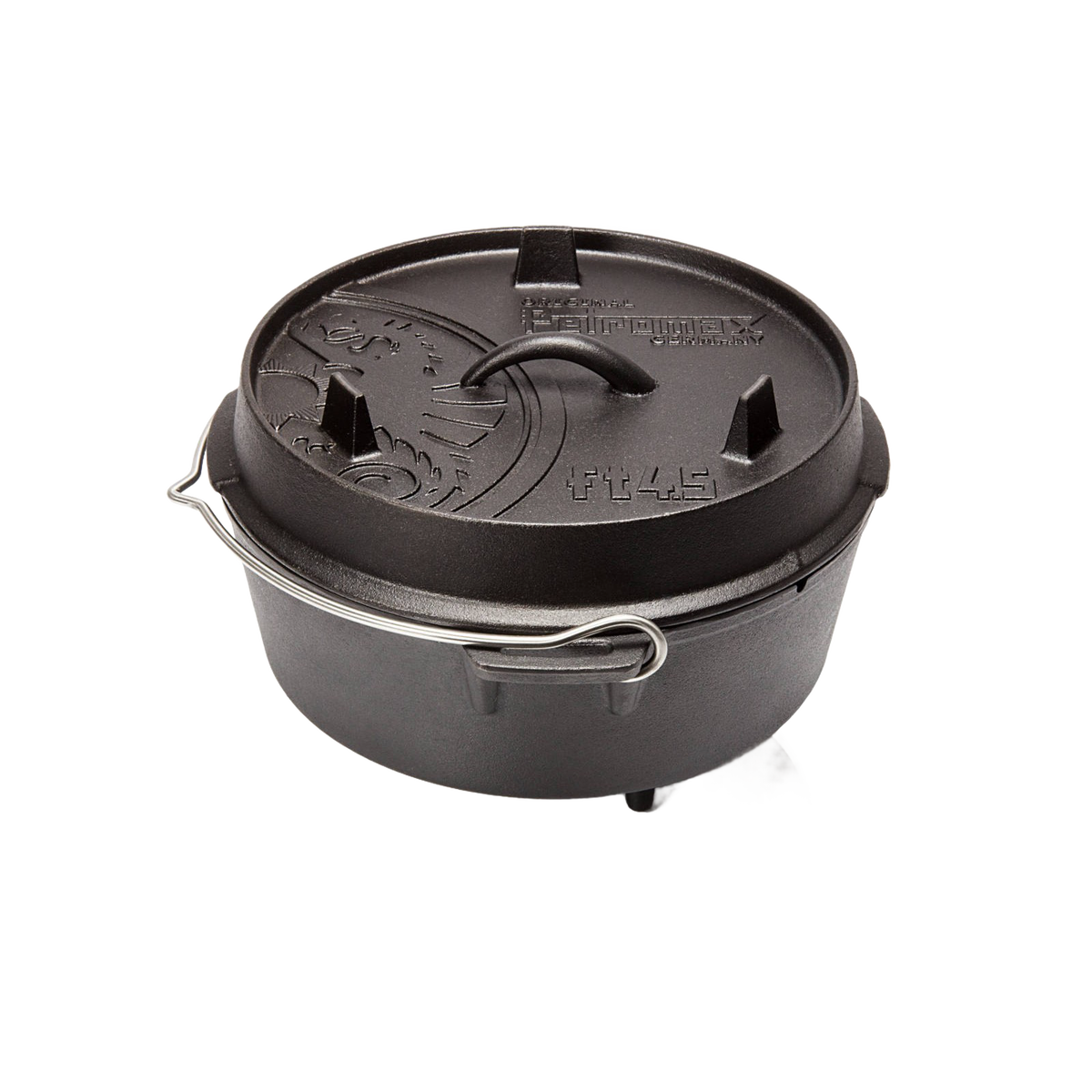 Petromax Cast Iron Dutch Oven with Legs