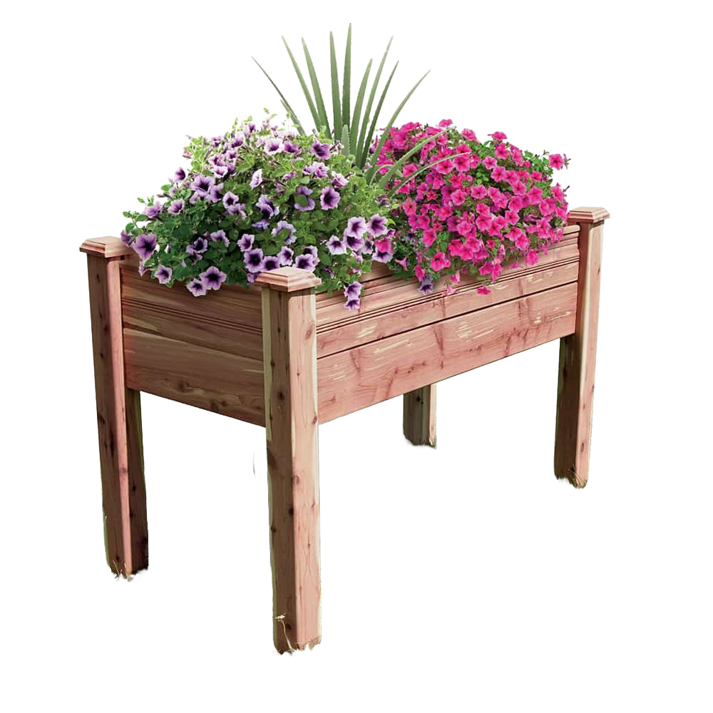 Cedar Elevated Garden Bed