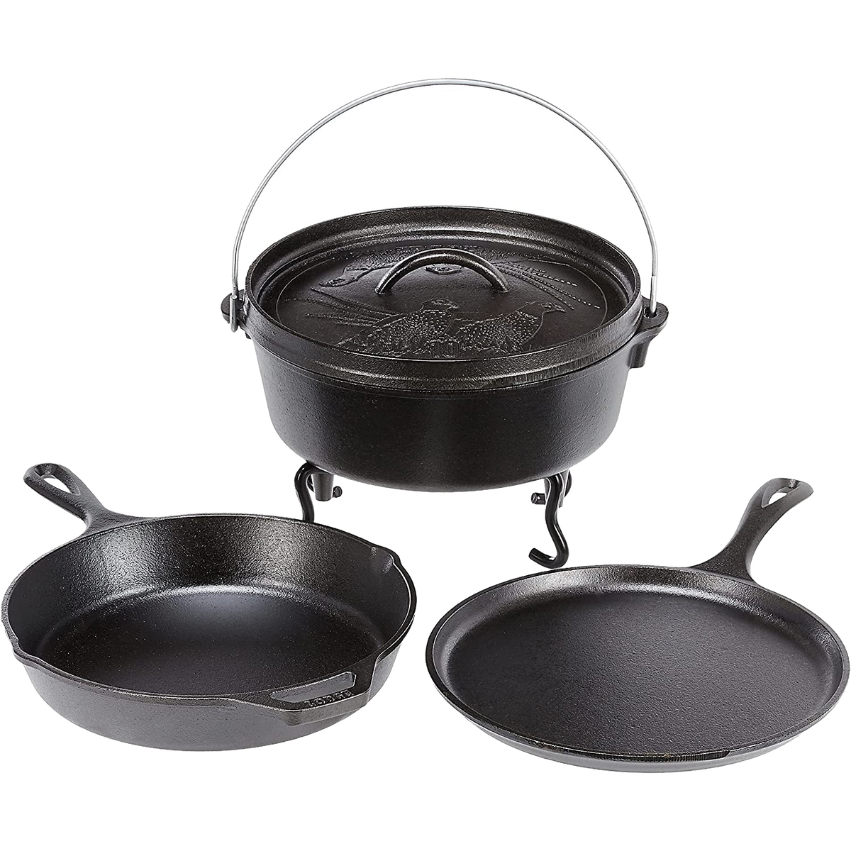Lodge Cast Iron Wildlife Series 5-Piece Set