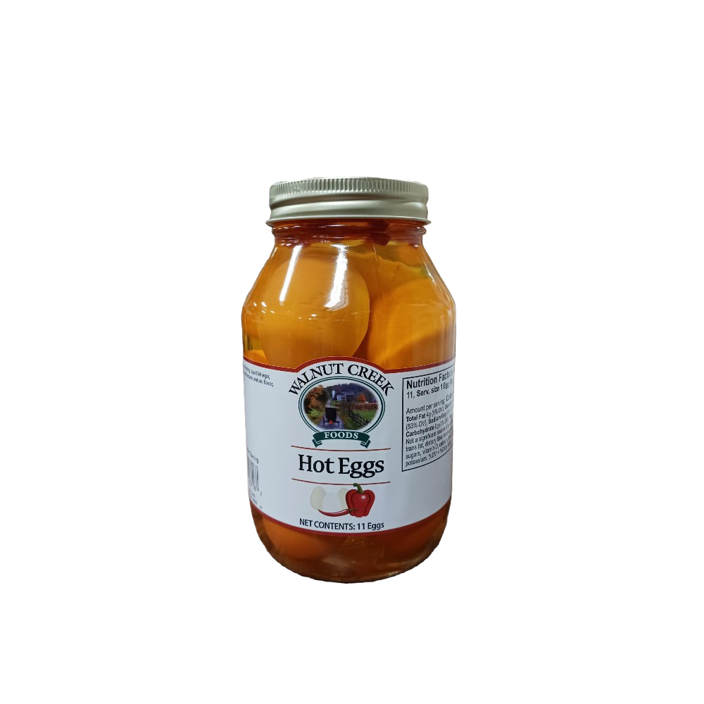 Hot Pickled Eggs - 1 Quart