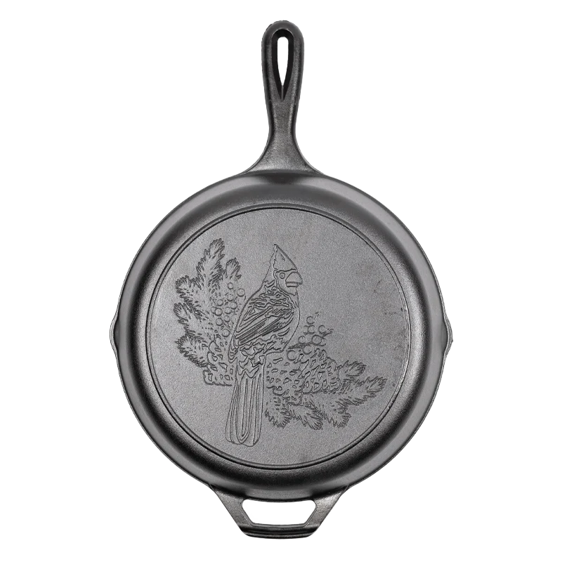 Lodge Seasoned Cast Iron Cardinal Skillet - 10.25"