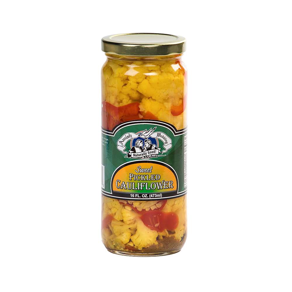 Sweet Pickled Cauliflower