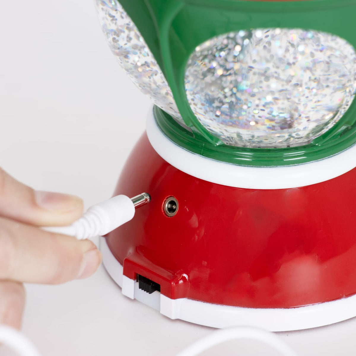 Retro Christmas Swirl Bubble Light - 9.75"