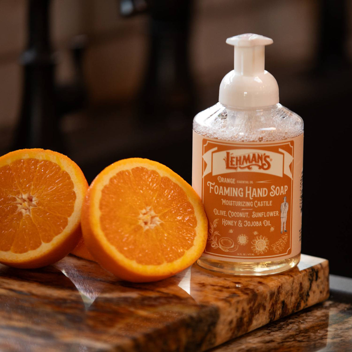 Lehman's Castile Moisturizing Foaming Hand Soap - 16 fl oz